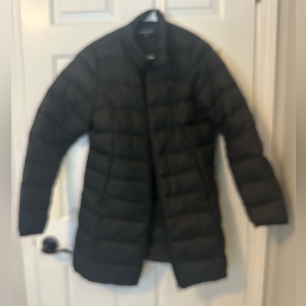 Black Puffer Coat women’s longer length